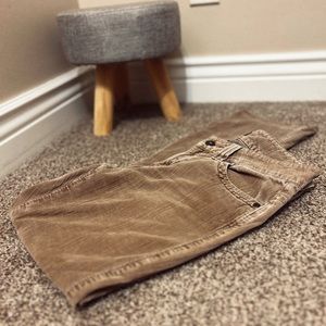 corduroy flare jeans